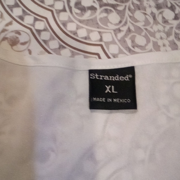 WHITE sheer sleeveless top - Picture 8 of 11